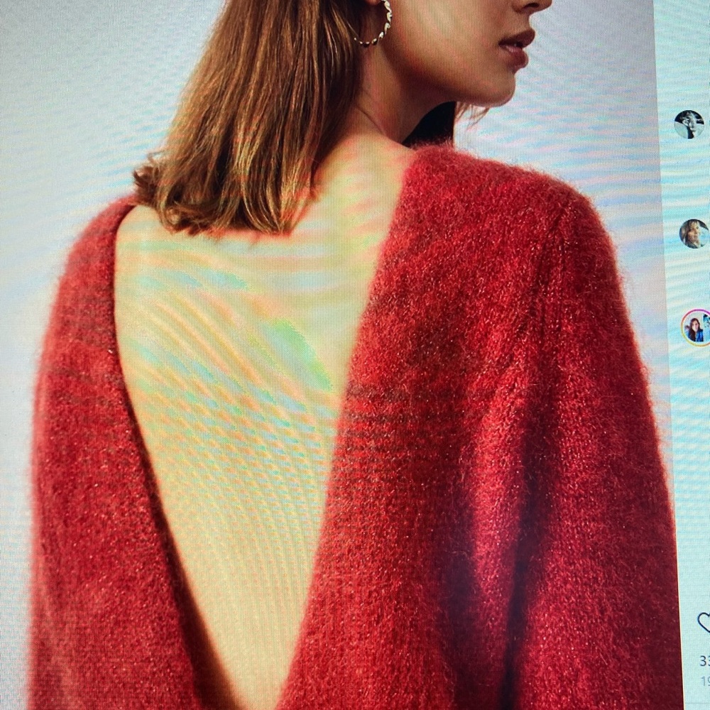 Des Petits Hauts beautiful teal cardi from DPH France - Picture 7 of 7